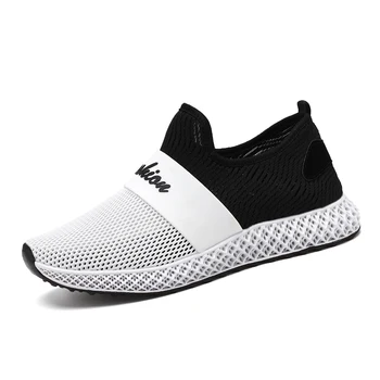 

Plus Size 46 2019 Summer New Men Tennis Shoes Lightweight Breathable Sneakers Soft Comfortable Gym Sport Boots Tenis Masculino