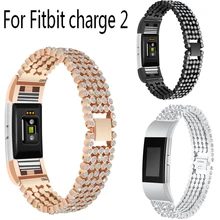 Лидер продаж! COMLYO металлический сменный ремешок для FitBit charge 2 ручные умные Браслеты Ремешок для часов Fibit charge 2 ремешок для часов