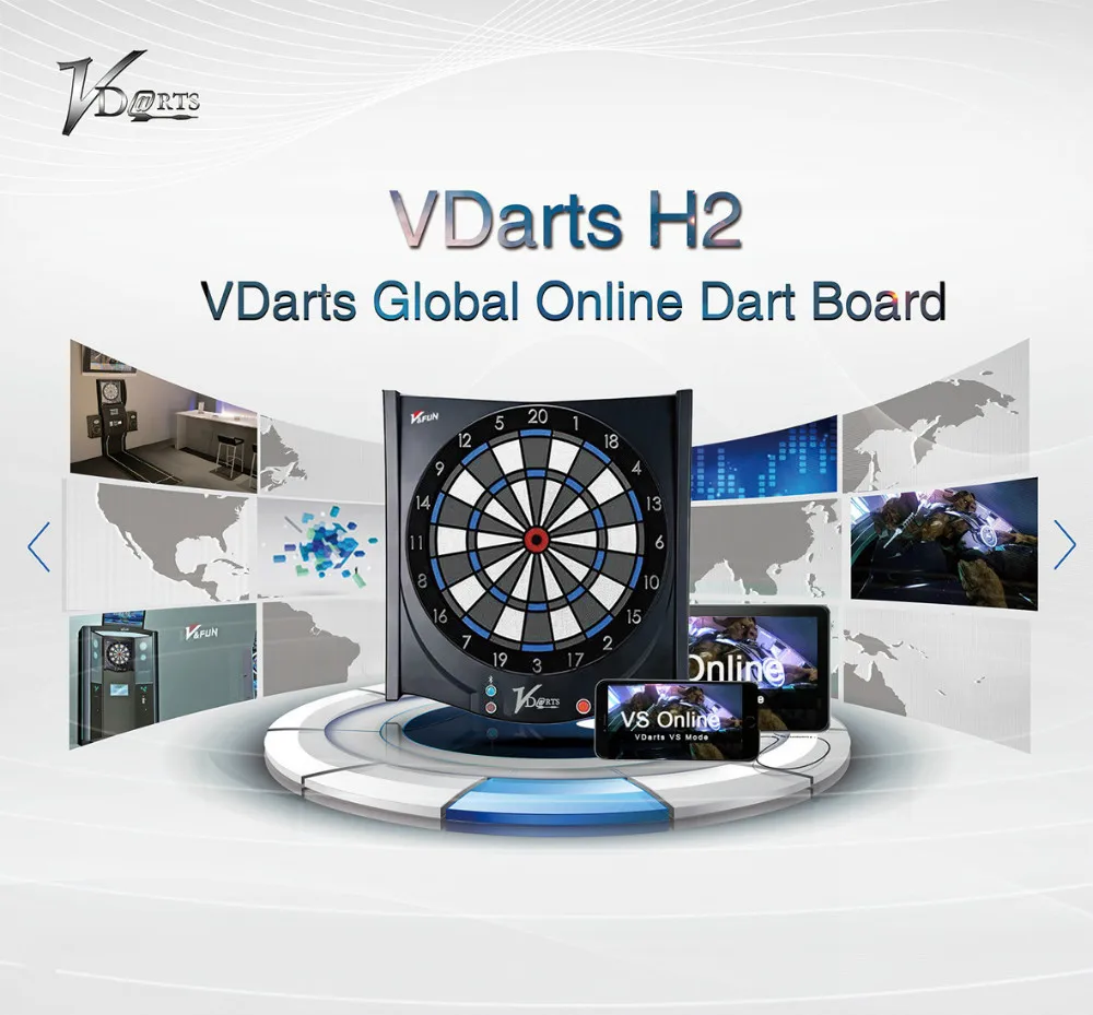 Vdarts H2-global Online Dart Board For Entertainment - Darts 