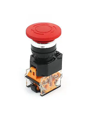 Самоблокирующаяся красная Грибовидная Кнопка 400V 10A LA38/203|switch switch|switch 10aswitch types |