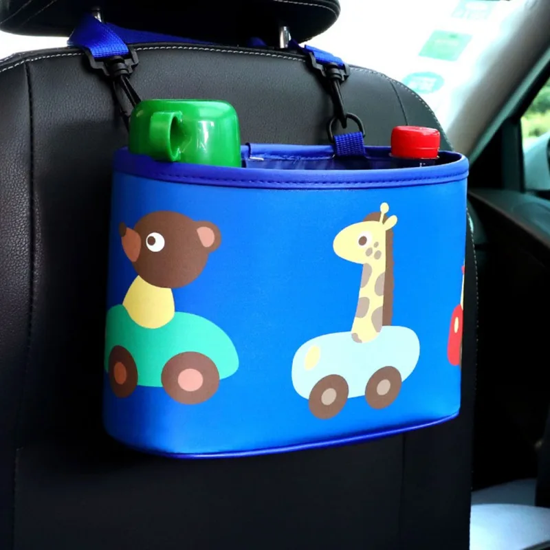

Creative Mini Hanging Storage Bag Portable Garbage Bag Multi-Function Seat Storage Bag Waterproof