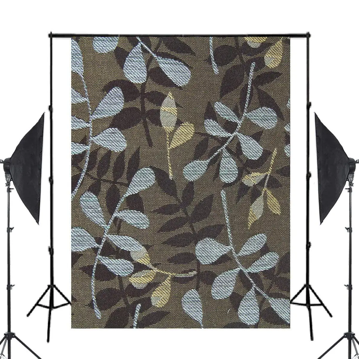 

Blue Brown Pattern Photography Background Print Cloth Photo Backdrops Photo Studio Props 5x7ft Wall Photography Background