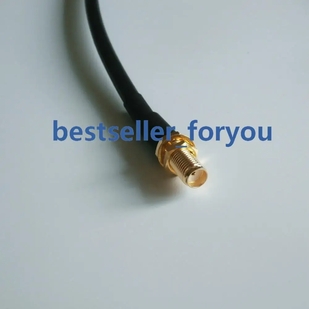 SMA Гнездовой к UHF Male PL259 ВЧ кабель с прямым свиным хвостом соединительный RG58 50