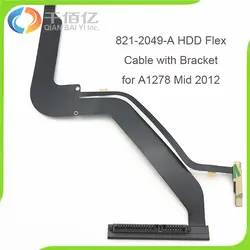 10 шт. 821-2049-A HDD жесткий диск шлейф для Macbook Pro 13 "A1278 HDD кабель середине 2012 MD101 MD102 EMC 2554