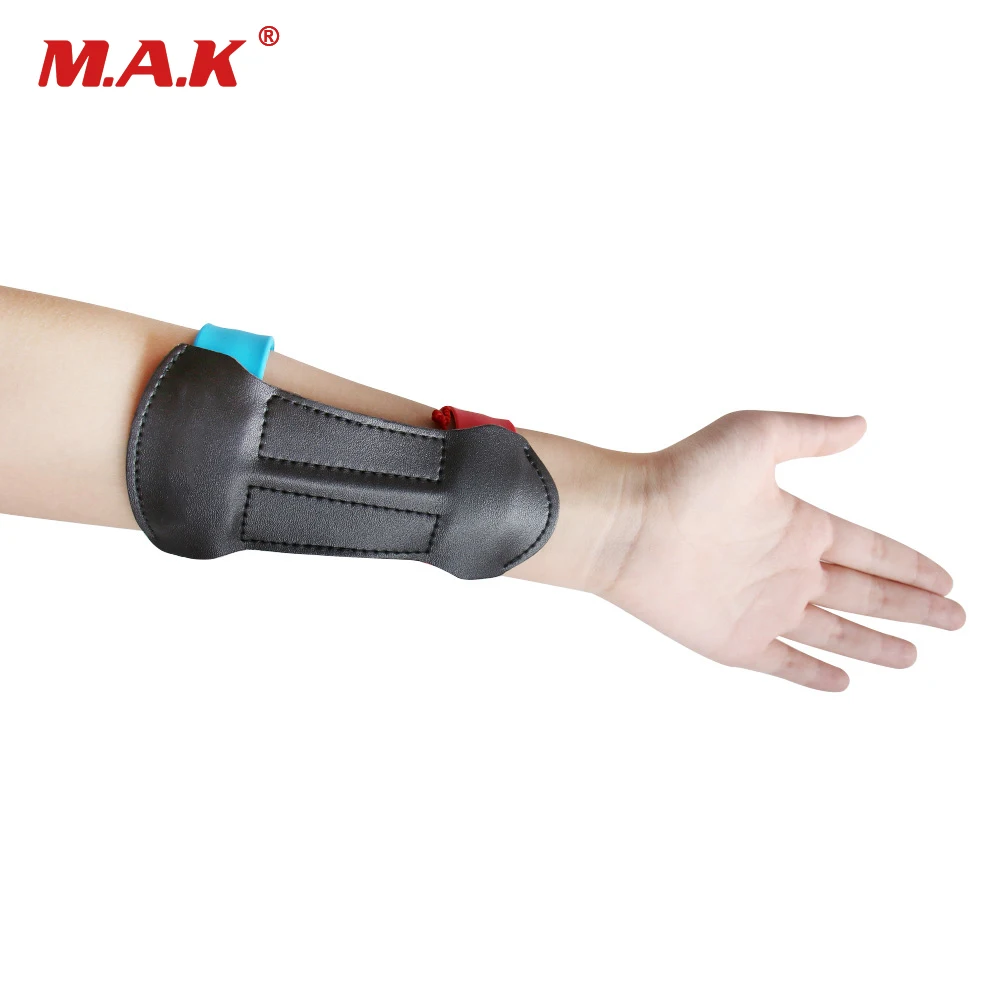 NEW Flexible Archery Shooting Arm Guards Wrist Protector Barcer PU Leather UK