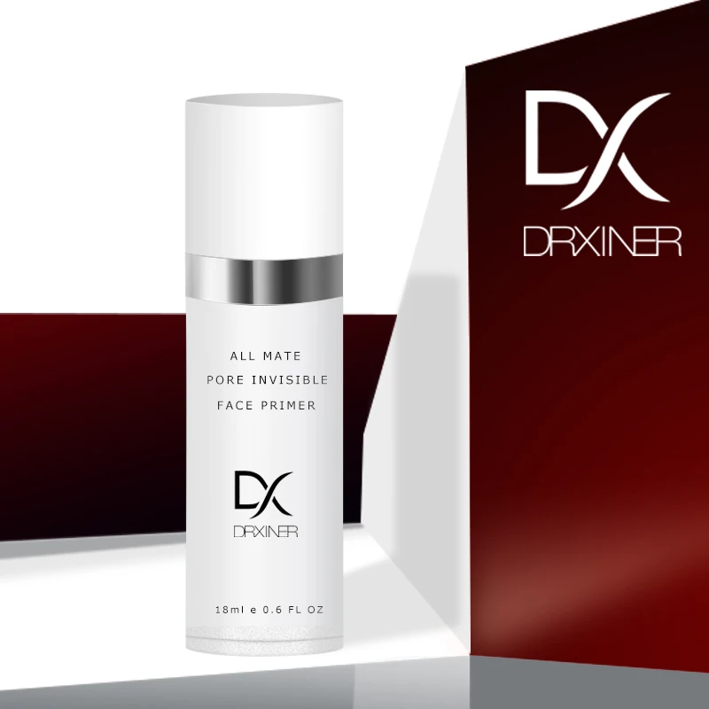 Drxiner праймер для лица Натуральный Лосьон основа под макияж невидимые поры maquiagem