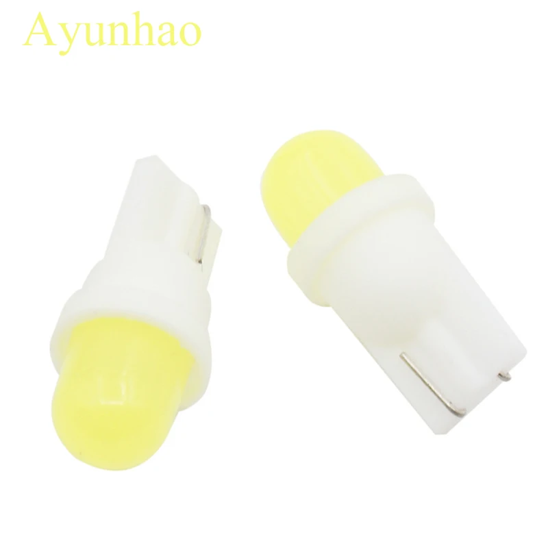 

T10 W5W 3D light column astigmatism 12V LED Wedge Interior Light Source Instrument Side Bulb License Plate Lamp White