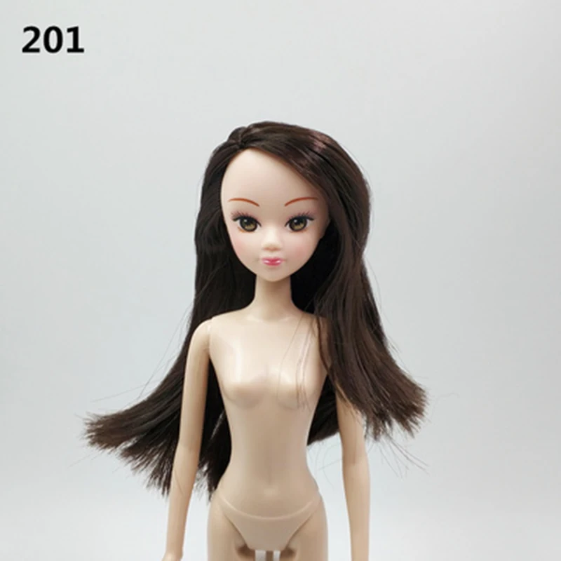 Allaosify Baby Обнаженная BJD детская голова тело сердце Yilijia куклы OB открытый глаз