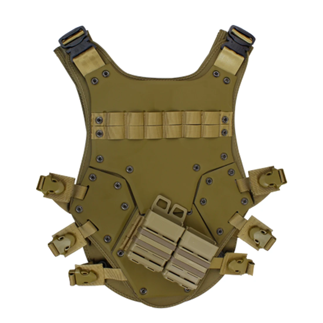 Surwish охотничье снаряжение Nest Force TF3 Kong Kim Военный Тактический защитный набор для страйкбола/для игр на открытом воздухе Nerf-черный - Цвет: Tan