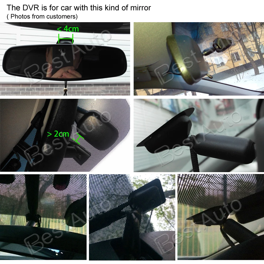 Видеорегистратор для Toyota Vios/Corolla/RAV4/Yaris/Levin/Camry/Verso Скрытая установка 1920*1080P Wi Fi