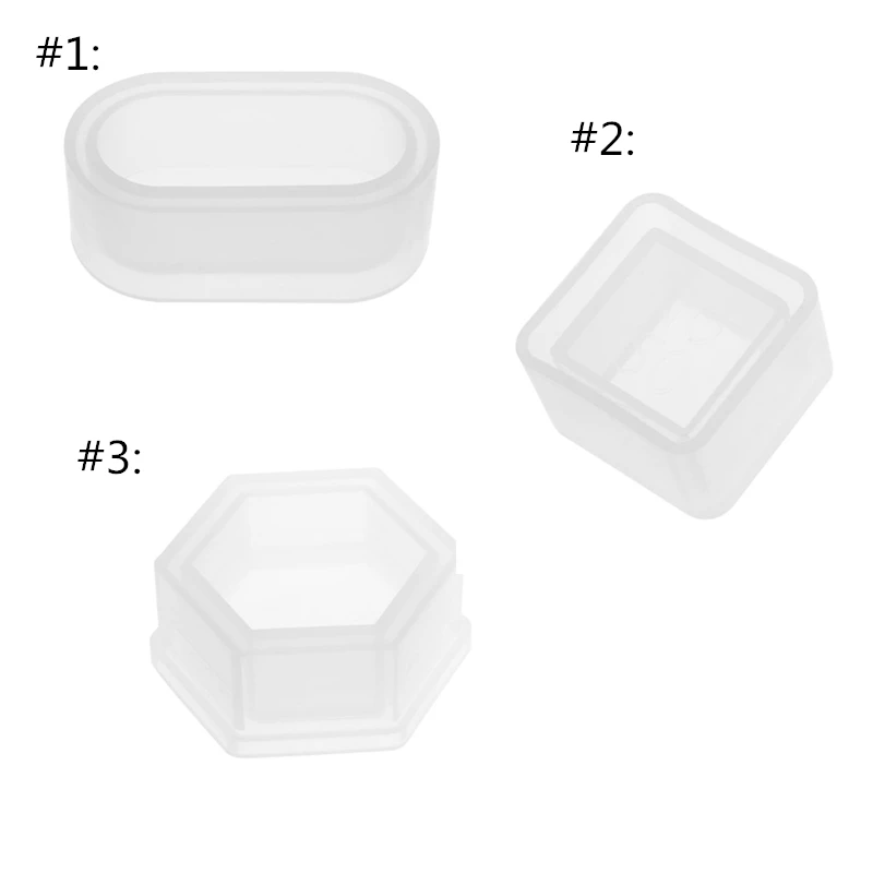 

Cube Flower Pot DIY Silicone Molds Garden Planter Cement Concrete Vase Soap Moulds Handmade 3D Silicone Mold