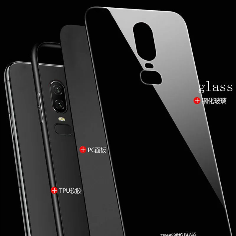 SemgCeKen стеклянный зеркальный чехол для oneplus 5 t 6t 7 pro 7pro one plus силиконовый Жесткий из