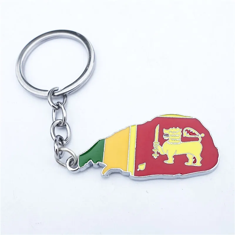 Schlüsselanhänger auto moto anhänger flagge fahne flaggen sri lanka