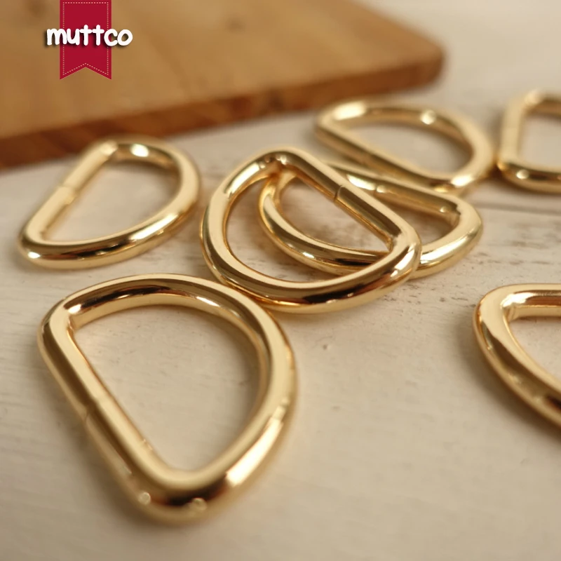 DIY для собачьего ошейника 2 5 см несваренные Кольца Dee d кольца тесьмы шитья