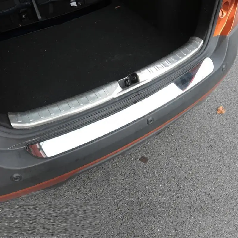 

Trunk Rear Panels Foot Pedal automobile decorative car styling accessories accessory sticker strip 17 FOR Nissan Kicks