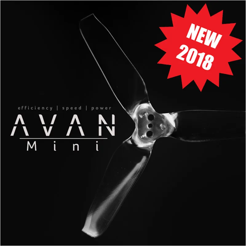 12 шт./лот пропеллеры EMAX AVAN Mini 3x2 4x3 мм 3 дюйма лезвия 6CW + 6CCW Для Drone Babyhawk|Детали и
