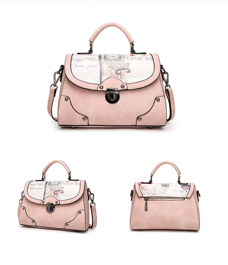 Women Handbag Diagonal Shoulder Small Bag Korean Fashion Handbags London Messenger Female Square Bag Female Package Tote SS7346 (10)