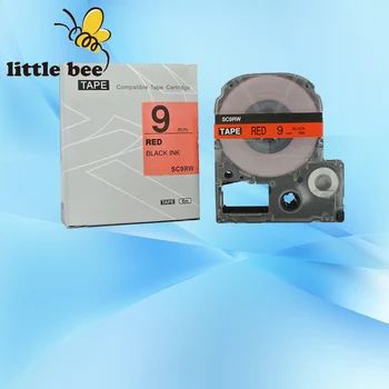 

Free shipping tape SC9RW for KINGJIM/EPSON labelworks compatible for LW-300 LW-400 labelling maker label tapes