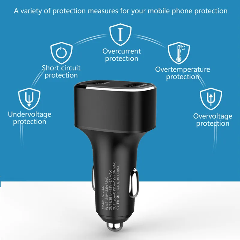 MLLSE SuperCharge +QC3.0 + PD Fast Quick Car Charger For iPhone X 8 SAMSUNG S9 S8+Note 8 HUAWEI P20 Pro P20 P10 P10 Plus Honor 9 (5)