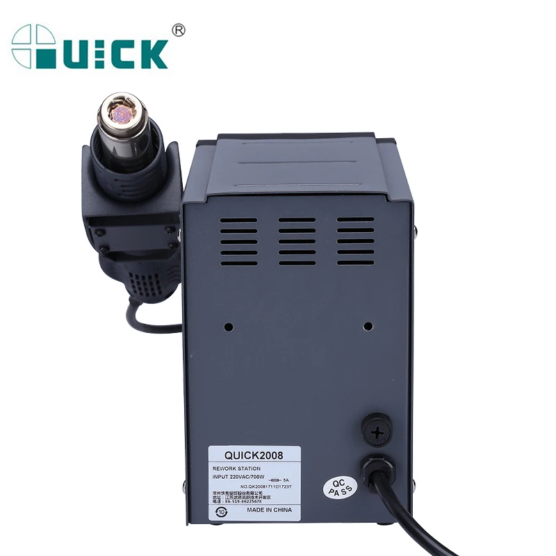 Быстрая 2008 ESD безопасная паяльная станция SMD 700 Вт Бессвинцовая Тепловая пушка