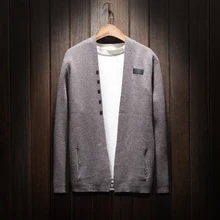 Christmas Men Sweaters Winter Clothes 2019 Plus Size Asian M-4XL 5XL 6XL Japan Style Fashion Standard Designer Cardigan