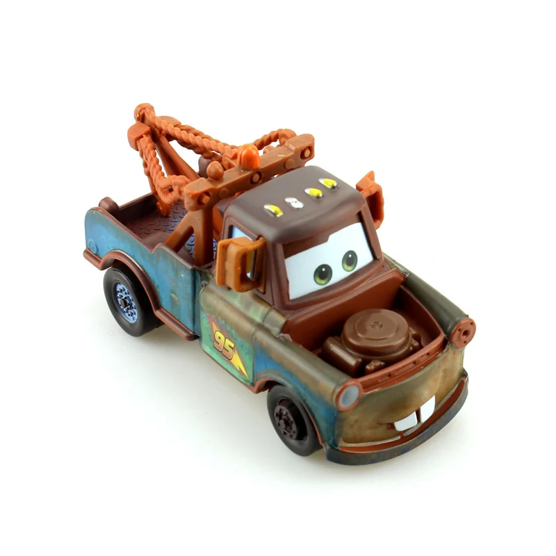 Disney Pixar машинки Tow Mater 1:55 Масштаб литья под давлением металлический сплав модель автомобиля милые игрушки для детей Подарки