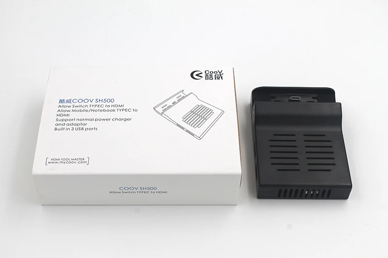С 3 usb портом для мини док станции Coov SH500 USB C адаптер Type HDMI Nintendo Switch/Mobile/Notebook type HDMI|port