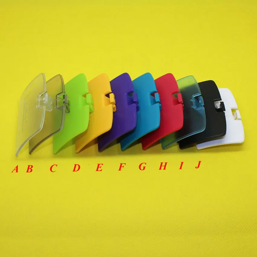 

YX-058 [100PCS/LOT] 10 Colors Optional For GBC game console For Gameboy Color battery cover shell case replacement
