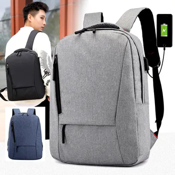 

New Men Business Laptop Backpack With USB Charging Port Anti Theft Travel Bag 16 Inch Computer Notebook Mochila Hombre