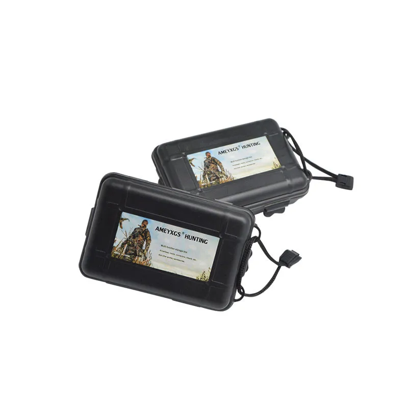 ZSHJG 2Pcs Archery Broadheads Box Portable Foam Padded Storage Box Arrowheads Case Can Hold 6 Broadheads Protector