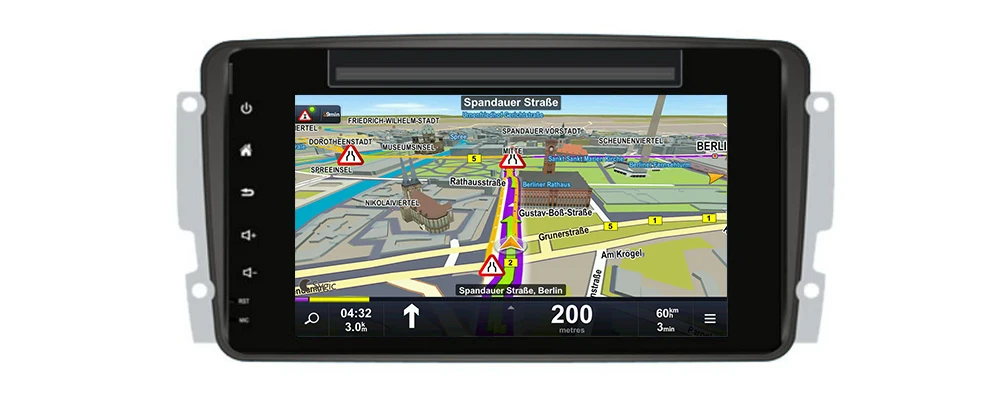 Для Mercedes Benz M/ML W163 1998~ 2002 NTG автомобильный dvd-плеер ips ЖК-экран gps навигация Android система Радио Аудио Видео Стерео