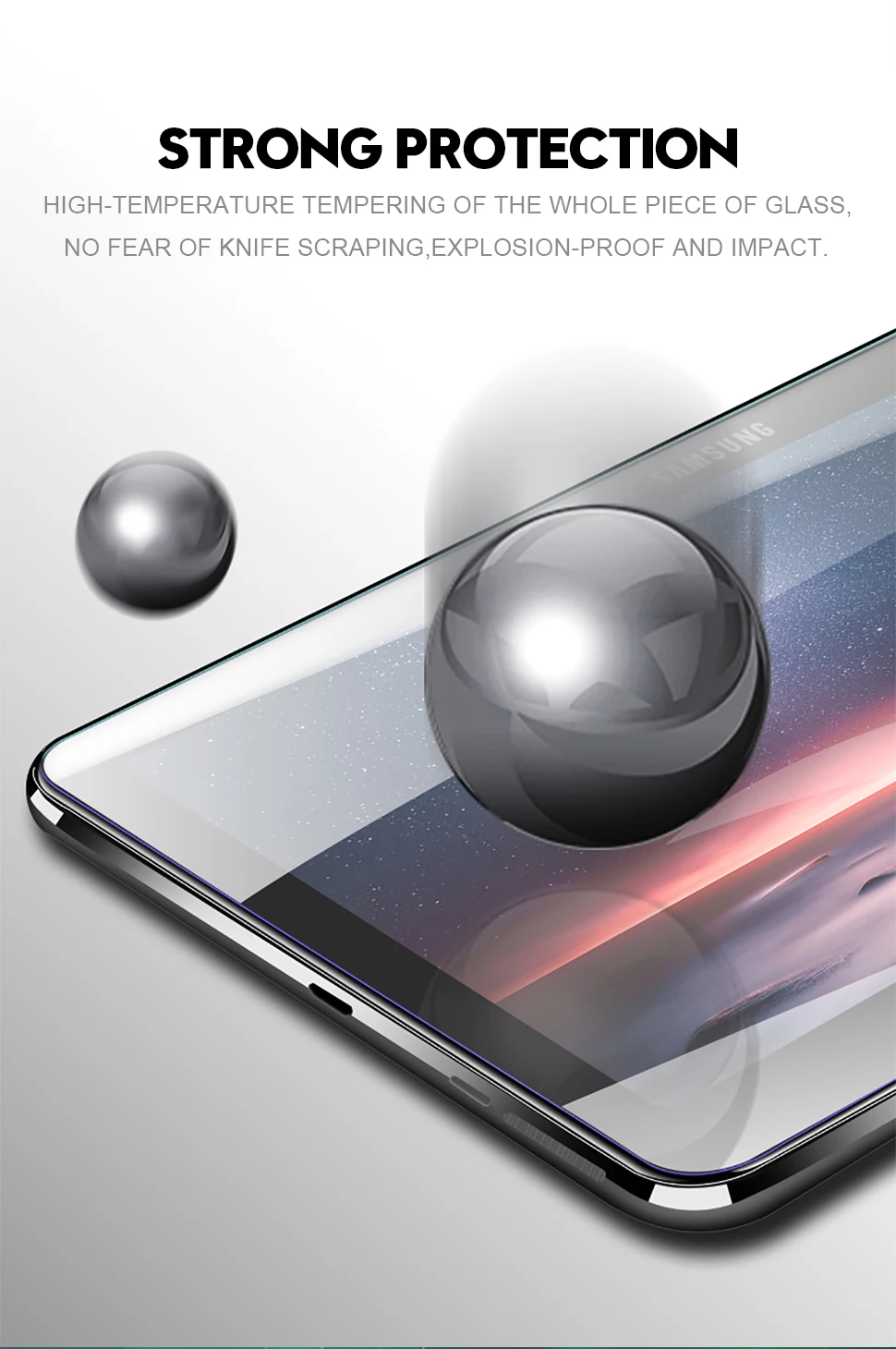 Screen Protector For Samsung Galaxy Tab A 10.1 2019 10.5 2018 9D Full Coverage Tempered Glass Flim For Galaxy Tab S5e S4 S3 S2 (1)