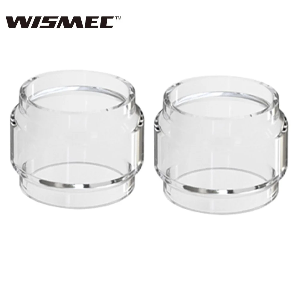 

Original 2pcs WISMEC Gnome King Glass Tube 7ml Huge Capacity Tube Replacement for WISMEC Gnome King Subohm Tank E-cig Glass Tube