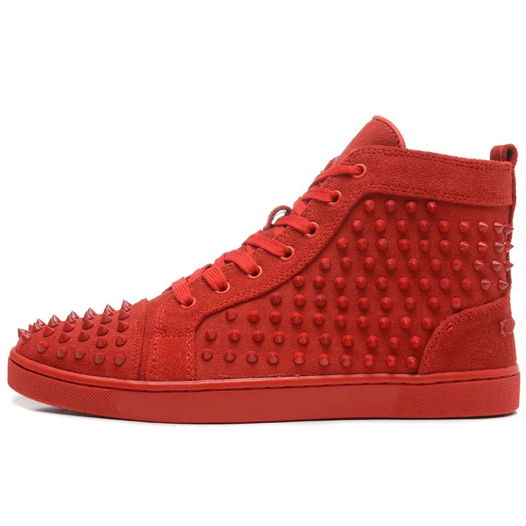Red Bottom Men Shoes LOUIS SPIKES MENS 
