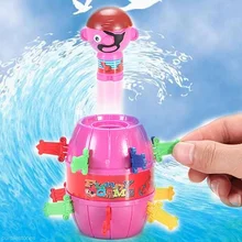 Kids Children Novelty Funny Gadget Jokes Tricky Pirate Barrel Game Desktop Toys Halloween Christmas holiday gifts