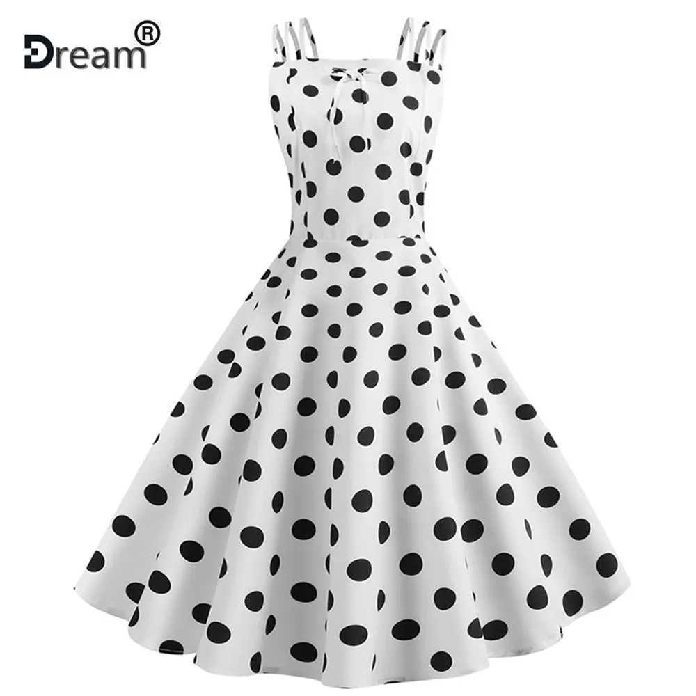 Летние женские платья в стиле Хепберн Ретро стиль винтажные Vestidos 50 s 60 рокабилли