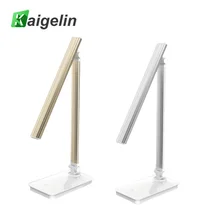 Высококачественный светодиодный Настольный светильник, настольная лампа, складной светильник для защиты глаз с регулируемой яркостью, книжный светильник, USB источник питания, сенсорный светодиодный светильник, настольные лампы