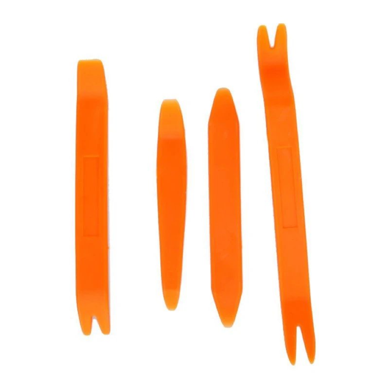 Car Safty Tool 4pcs Auto Car Radio Door Clip Panel Trim Dash Audio Removal Installer Pry Tool Gift