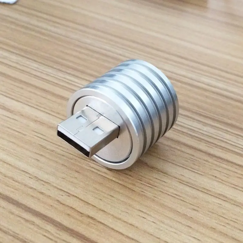 Гибкий USB LED лампа для чтения с точечным осветителем Мобильный фонарик с питанием Серебряный Портативный настольная лампа для чтения для ПК мобильных Мощность