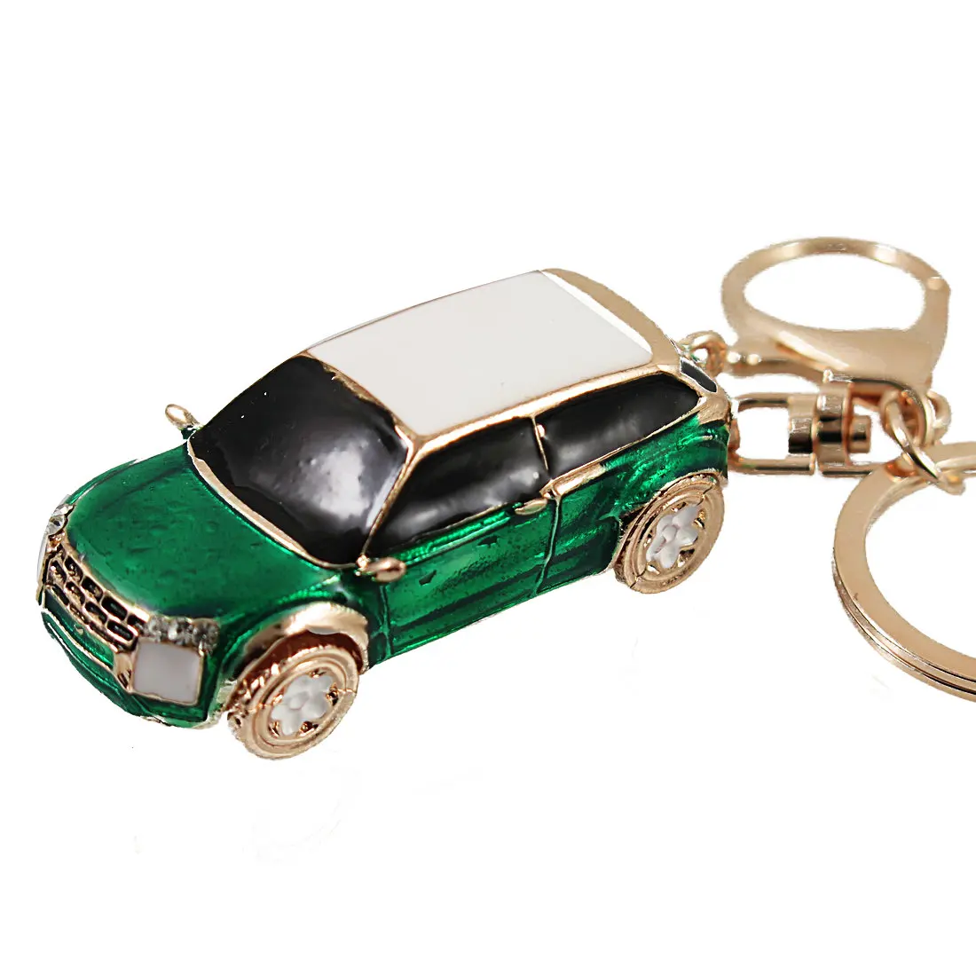

High Quality Car Alloy Keychain Keyring Pendant Car Model Key Chain Ring Holder For Mini Cooper One Countryman Accessories