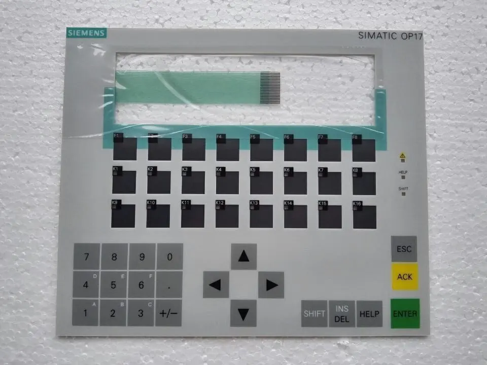 6AV3617 1JC20 0AX1 OP17 Membrane Keypad for HMI Panel repair do it yourself New Have in