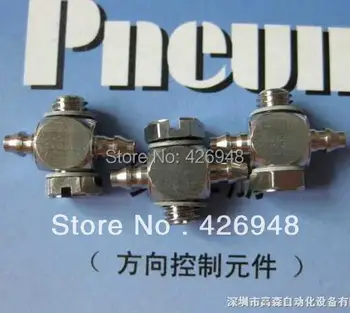 

JAPAN Type Brass T type Mini Miniature Barb tee for soft tubing MS-5ATHU-6 (MS5ATHU6), M5 thread, for 6mm tube