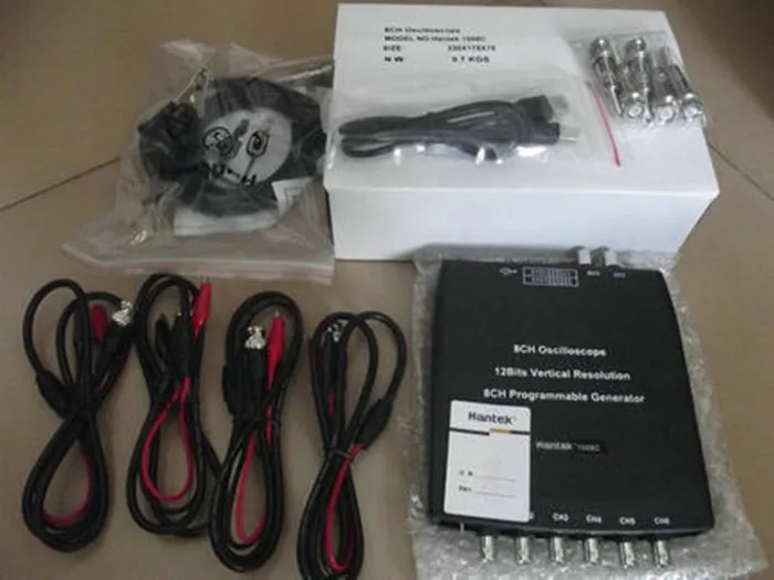 Hantek 1008A 8-Channel PC USB Digital Storage Automotive Diagnostic Oscilloscope