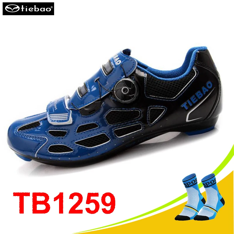 

Tiebao cycling shoes road sapato ciclismo 2019 self-locking superstar sneakers road bike brathable cycling riding racing shoes