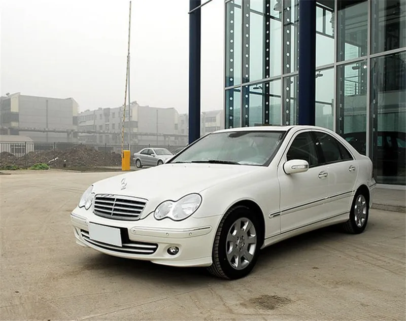 Автомобильный головной светильник для Benz W203 головной светильник s Год 2000-2006 C180 C230 C280 C320 светодиодный головной светильник Биксеноновые линзы с DRL передний светильник