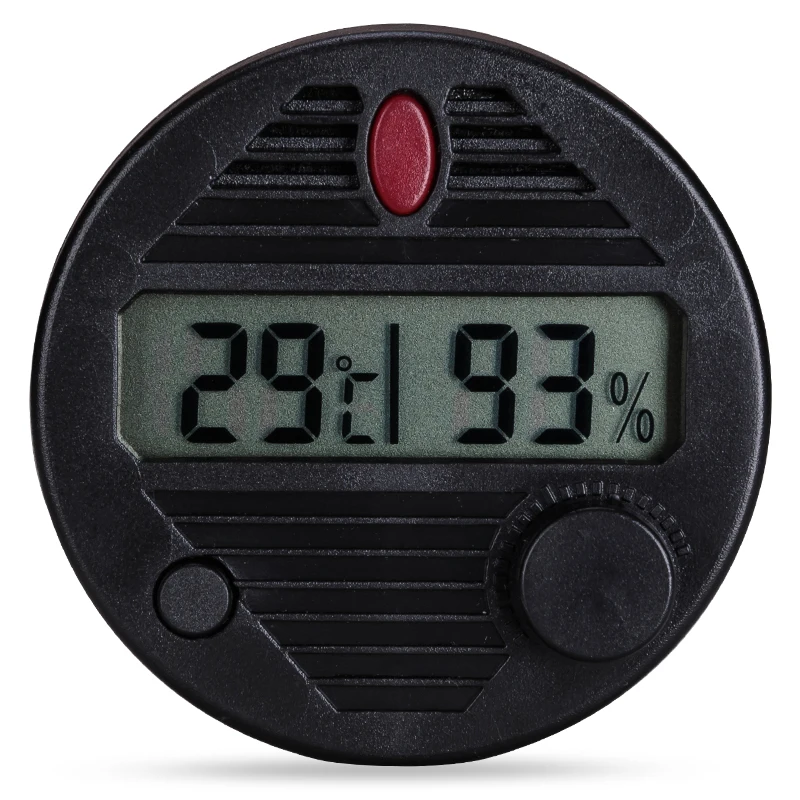 Cigar hygrometer indoor temperature and humidity two in one high