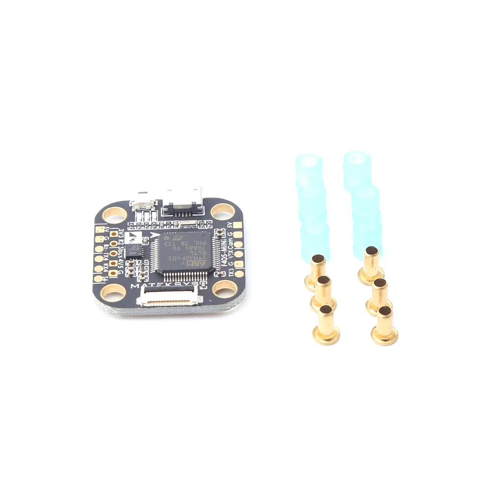 

Matek Systems F4 F405 Mini Flight Controller Integrated OSD 32K Gyro 32M Flash 20x20mm For FPV Quadcopter