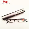 Meeshow bolsillo compacto Premium gafas de lectura con aluminio pluma funda, soporte fuerza + 1,0-3,5 gafas T0388 ► Foto 3/5