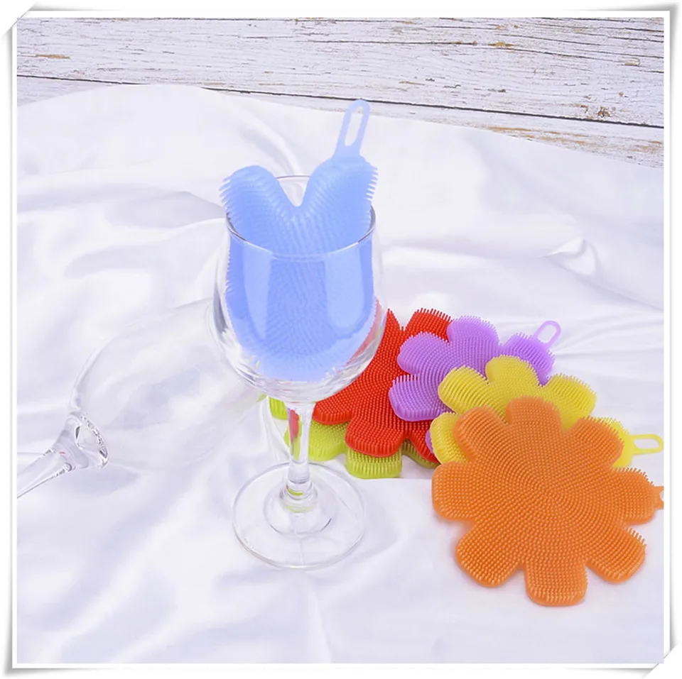 silicone kitchen cleaning brush xq5