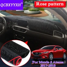 Автомобильный стильный Противоскользящий коврик для Mazda 6 Atenza- LHD& RHD розовый узор коврик на приборную панель защитная накладка тент чехол для подушки